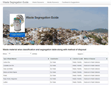 Tablet Screenshot of getwaste.info
